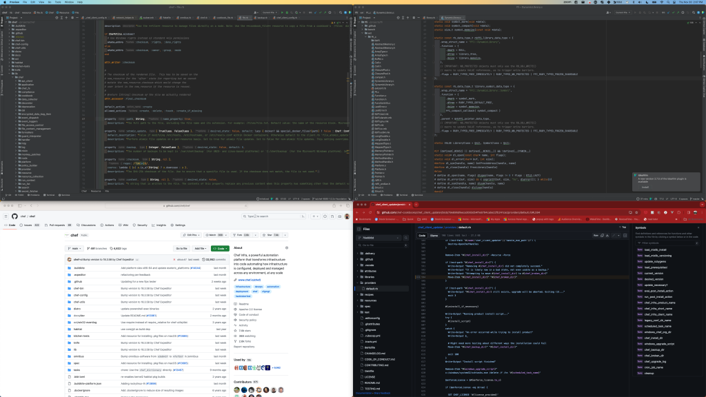 seiki 4k display divided into quadrants